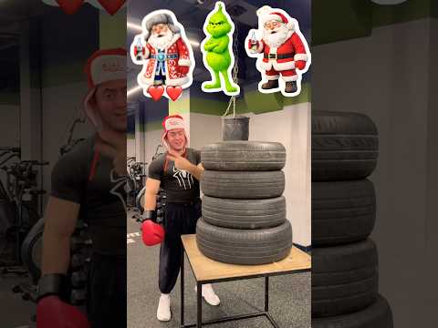 🦠CHRISTMAS PUNCH CHALLENGE |  Father Claus🎅 vs Grinch👽 vs Santa Clause🎅! thumbnail