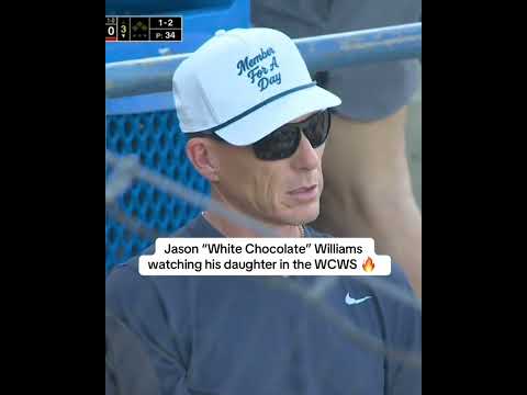 Jason Williams is back supporting his daughter Mia playing for Texas Tech‼️🥎 thumbnail