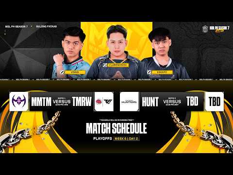 🔴 LIVE | MDL PH S7 | PLAYOFFS DAY 2 thumbnail