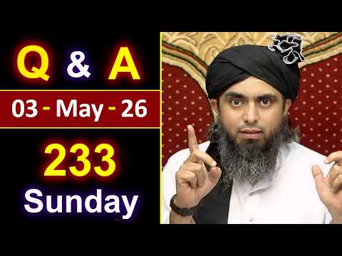 233_Public Q & A Session with Engineer Muhammad Ali Mirza on SUNDAY [ 03_May_2026 ], Jhelum Academy thumbnail