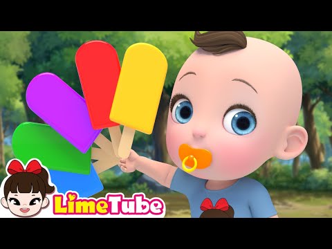 🍦 A Canção do Sorvete Colorido 🎶 Canção do Banho | Músicas para Bebês | Canções Infantis | LimeTube thumbnail