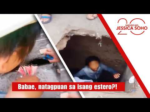 Babae, natagpuan sa isang estero?! | Kapuso Mo, Jessica Soho thumbnail