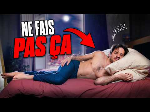 5 PIRES habitudes  pendant ton sommeil thumbnail