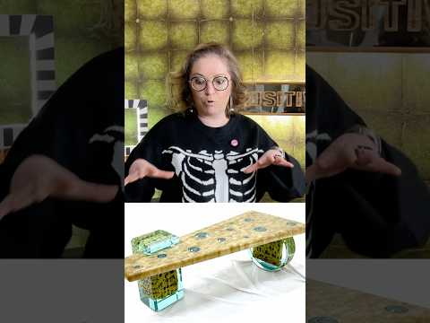 Как выглядит мебель из смолы спустя 6-8 лет #art #epoxy thumbnail