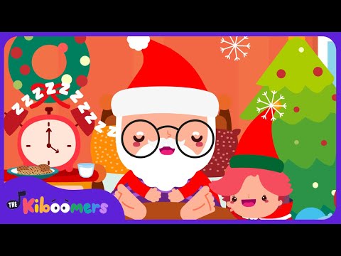 DON'T WAKE SANTA Freeze Dance 🎅 Christmas Game Song for Kids | The Kiboomers thumbnail