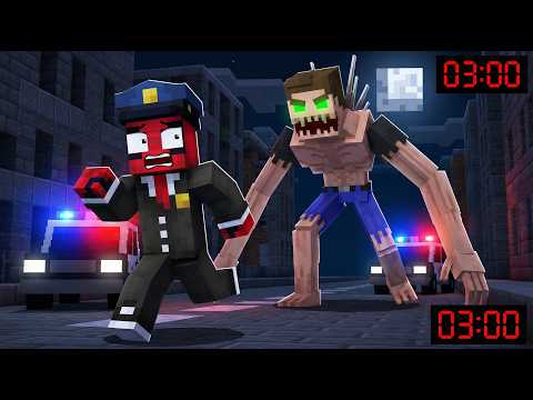 Gece 3'te Polis Olursanız Ne Olur? - Minecraft thumbnail