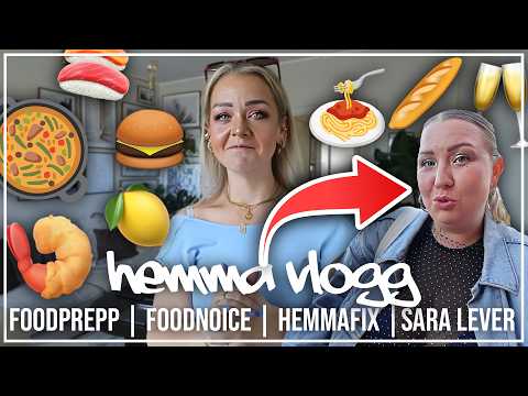 HEMMA VLOGG | FOODPREPP | FIXAR HEMMA & SARA SONGBIRD LEVER! (UPPDATERING FOOD-NOICE) thumbnail