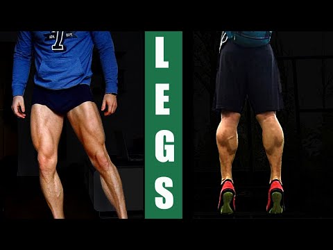 LEGS - Free Weights & Calisthenics Workout for Quads/Glutes/Hams/Calves thumbnail