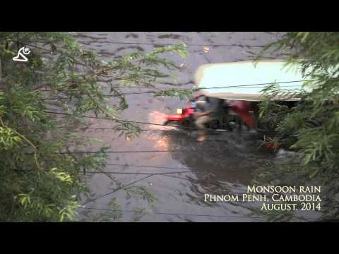 Flood after Monsoon Season Rain in Phnom Penh, Cambodia, 2014 thumbnail