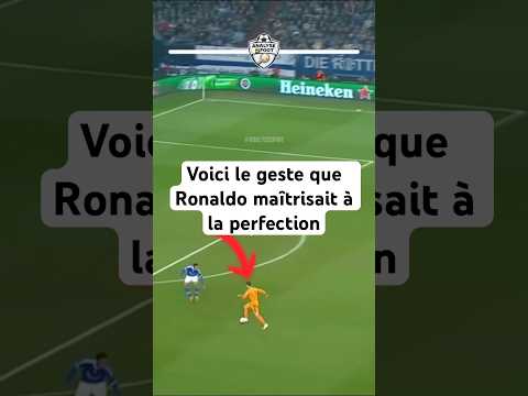 Voici le geste que Ronaldo maîtrisait à la perfection  #football #ronaldo #cr7 #realmadrid thumbnail