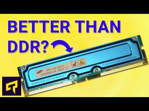 Computer Memory Was Almost COMPLETELY Different - RDRAM Explained thumbnail