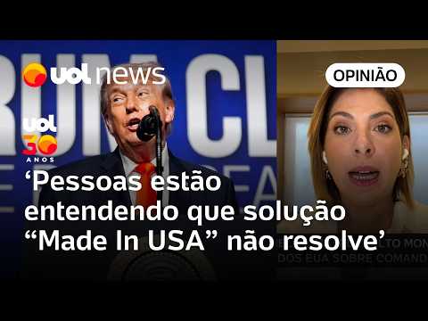 Pela primeira vez, maioria da população do Brasil entende EUA como fator negativo | Daniela Lima thumbnail
