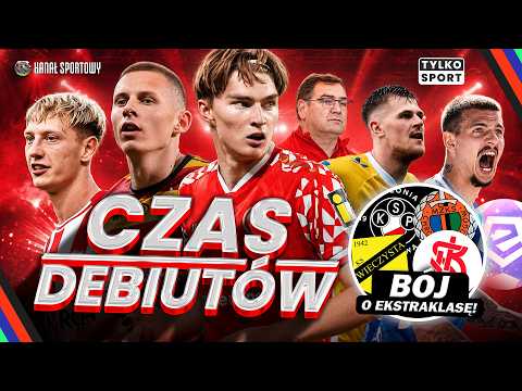 CZAS DEBIUTÓW W KADRZE! WIECZYSTA, CHROBRY, ŁKS ŁÓDŹ I POLONIA GRAJĄ O EKSTRAKLASĘ! TYLKO SPORT thumbnail