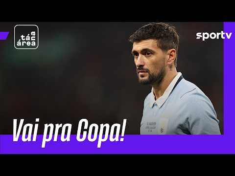 ARRASCAETA TEM CONVOCAÇÃO MANTIDA PARA A COPA DO MUNDO MESMO COM LESÃO | TÁ NA ÁREA | sportv thumbnail