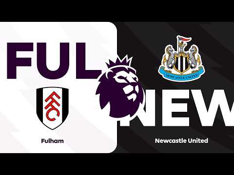 Fulham 2 - 0 Newcastle | HIGHLIGHTS | Premier League 25/26 Matchweek 38 thumbnail