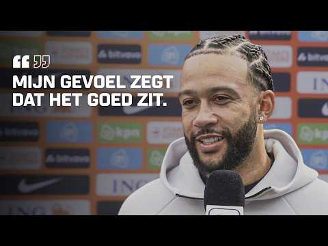 MEMPHIS DEPAY voelt zich FIT in aanloop naar WK 💪 | Interview Memphis Depay thumbnail