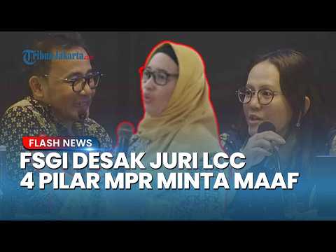 FSGIi Desak Juri LCC 4 Pilar MPR Minta Maaf! Disebut Agar Publik Menjadi Reda Kemarahannya thumbnail