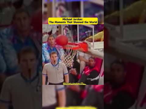 What was Michael Jordan thinking before the last ditch winning shot#jordan #basketball thumbnail