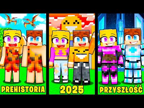 EWOLUCJA SMILESLOW i PATI OD PREHISTORII DO PRZYSZŁOŚCI w Minecraft! thumbnail