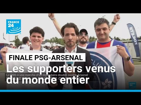 Les supporters du PSG venus du monde entier pour la finale de la Ligue des champions en Hongrie thumbnail