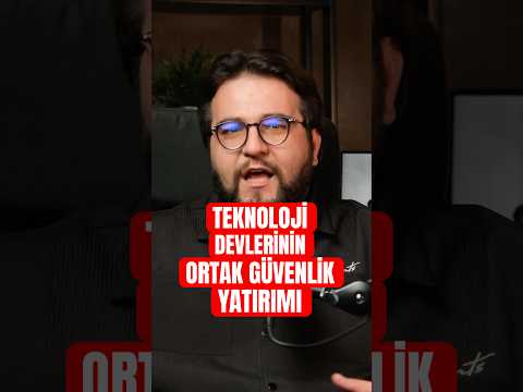 Teknoloji devlerinin ortak siber güvenlik yatırımı #shortvideo thumbnail