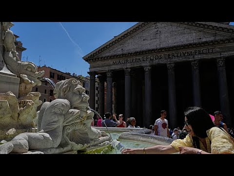 Du Colisée à Saint-Pierre, Rome frappée par une chaleur infernale thumbnail