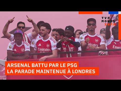 Arsenal : Une parade à Londres malgré la défaite face au PSG thumbnail