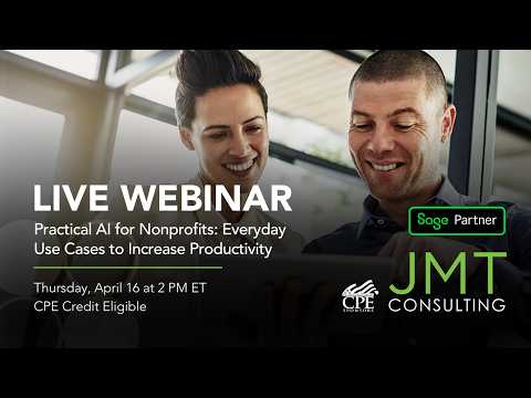 Practical AI for Nonprofits: Everyday Use Cases to Increase Productivity thumbnail