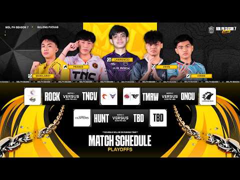 🔴 LIVE | MDL PH S7 | PLAYOFFS DAY 1 thumbnail