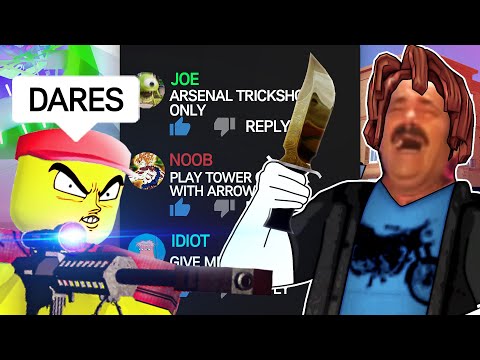ROBLOX DARES 2 (funny moments) thumbnail