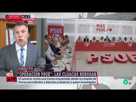¿Puede ser imputado el PSOE en el caso Leire? La explicación de Joaquim Bosch - Al Rojo Vivo thumbnail