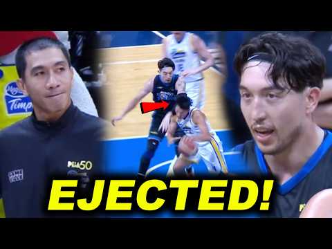 EJECTED SI HODGE! Galit na galit si Barroca pinakain ng siko ni Hodge! Napailing nalang si Coach LA thumbnail