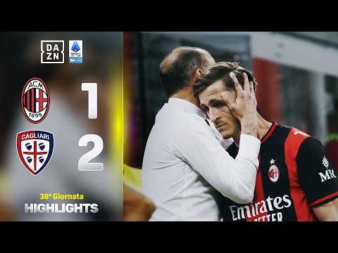 ALLEGRI dice ADDIO alla CHAMPIONS: Milan-Cagliari 1-2 | Serie A Enilive | DAZN thumbnail