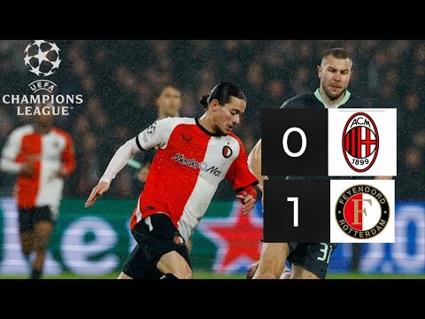 Feyenoord vs Milan 1-0| All Goals & Highlights | Champions League 2025 | Goals & Highlights 4K thumbnail
