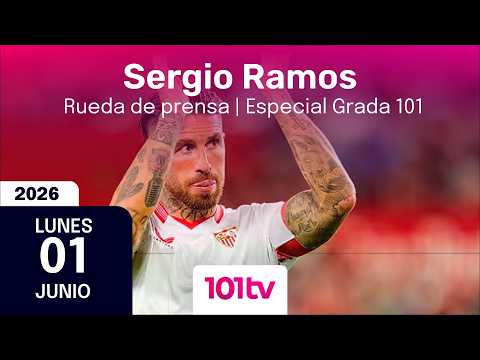🔴 En directo | Rueda de prensa de Sergio Ramos | Especial Grada 101 thumbnail