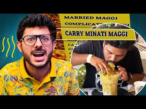INDIAN FOOD MAGIC | CARRYMINATI thumbnail