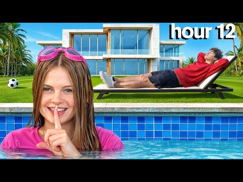 How Long Can I Secretly Live in a Celebrity Mansion? ft/ Stokes Twins thumbnail