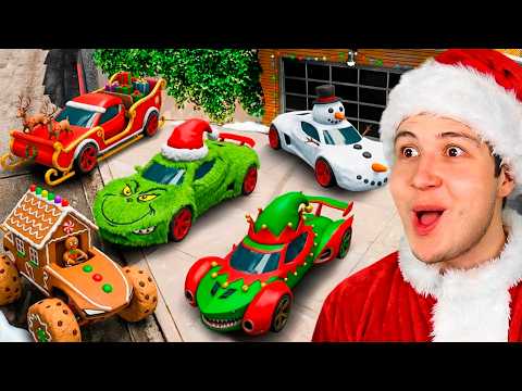 ROBANDO COCHES de NAVIDAD en GTA 5! 🚘🎅 (Mods) thumbnail