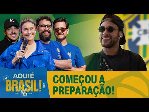AEROBRA RUMO AO HEXA! EMBARQUE DA SELEÇÃO BRASILEIRA PARA A COPA DO MUNDO | AQUI É BRASIL thumbnail