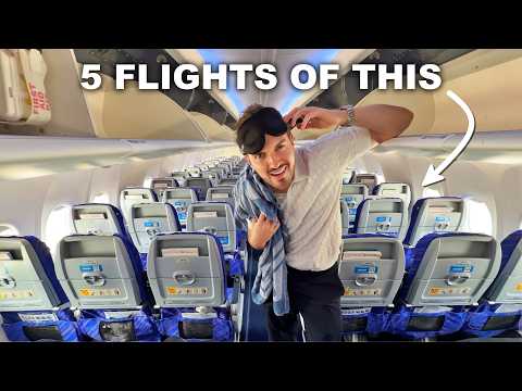 I Took The Cheapest Flight from Asia to Europe (5 Flights, 3 days) thumbnail