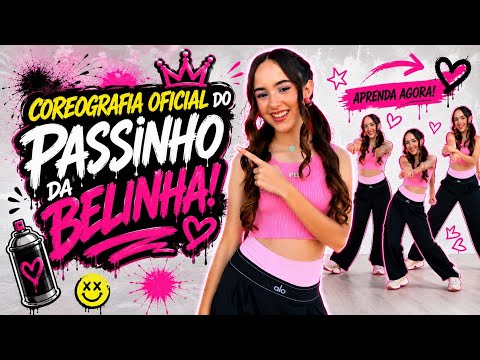BELINHA ENSINA A COREOGRAFIA COMPLETA DE PASSINHO DA BELINHA!  thumbnail