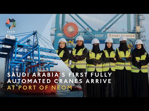 Port of NEOM Receives KSA’s First Fully Automated Cranes thumbnail