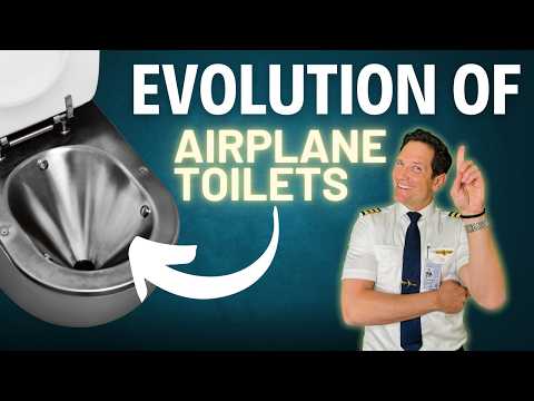 A Journey Through the History of Airplane Bathrooms: What You Didn't Know! By CAPTAIN JOE thumbnail