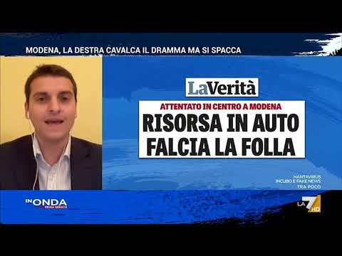 Auto sulla folla a Modena, Giubilei: “Immigrato di seconda generazione”. Telese interviene: ... thumbnail