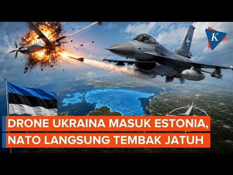 Drone Ukraina "Serang" Negara NATO, Ditembak Jatuh Jet Tempur F-16 thumbnail