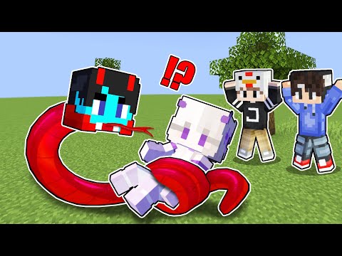 PepeSan turned into a SNAKE in Minecraft! thumbnail