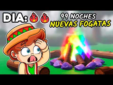 TENEMOS NUEVAS FOGATAS en el BOSQUE... 🔥😨🦌 SILVIOGAMER en 99 Noches en el Bosque 🔴 DIRECTO thumbnail