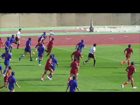 長崎北陽台　得点シーン⑨　後半２２分　第１０4回全国高校ラグビー大会長崎県決勝戦　長崎北陽台ＶＳ長崎南山　かきどまり陸上競技場　２０２4１１２３ thumbnail