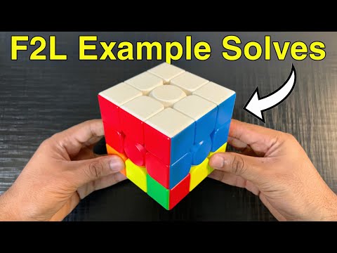 Beginner F2L Example Solves! thumbnail