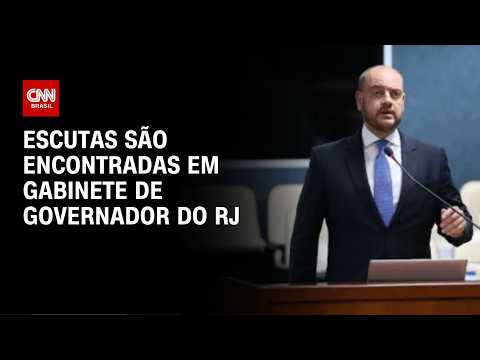 Escutas são encontradas em gabinete de governador do RJ | HORA H thumbnail